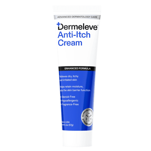 Dermeleve Itch Cream – 2 oz (1 Pack)