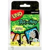 UNO Special Edition Rick and Morty Animated Series Adult Card Game with 112 Cards