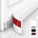 thumbnail image 1 of Door Draught Excluder 2 Packs,draught Excluder Tape,self Adhesive Weather Stripping,soundproof Door Seal,door Draft Stopper Door Draft Blocker,2 Pack, 1 of 5