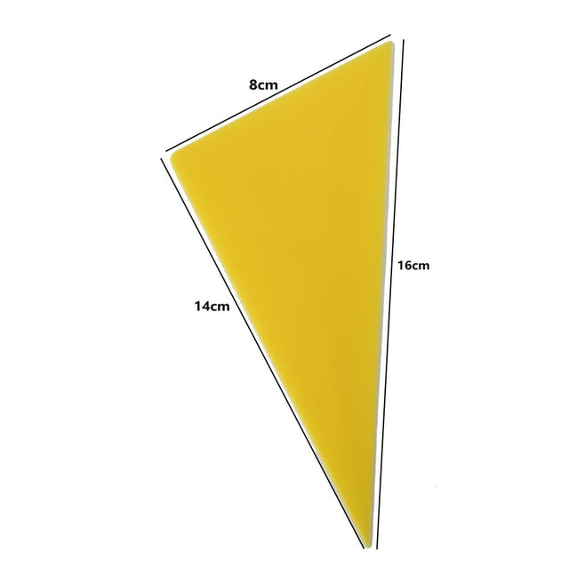 Herramientas para películas de automóviles, película que cambia de color, raspador triangular puntiagudo, raspador invisible para ropa de automóviles