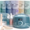 thumbnail image 1 of Kit de depilación con cera Tress Wellness para piel sensible con spray y calentador, 1 of 6