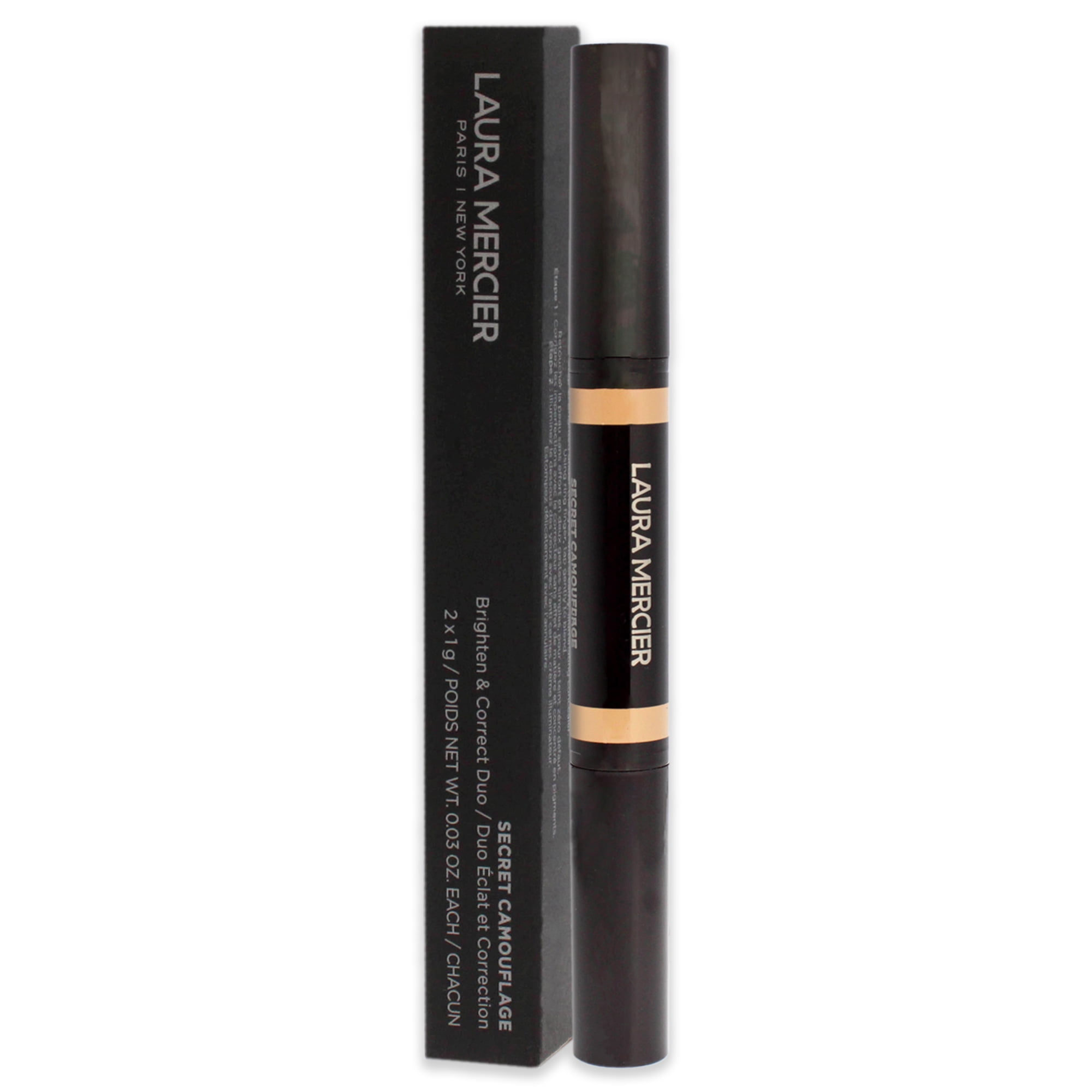 Laura Mercier Secret Camouflage Concealer Duo Stick - 2N Light with Neutral Undertones, 2 x 0.3 oz Concealer