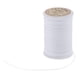 thumbnail image 2 of 1 carrete de hilo encerado para coser cuero de 0,5 mm, para manualidades de costura a mano, 65 m Blanco, 2 of 9
