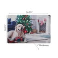 thumbnail image 2 of Christmas Plastic Placemat Dog With Gift - Set of 12, 2 of 4