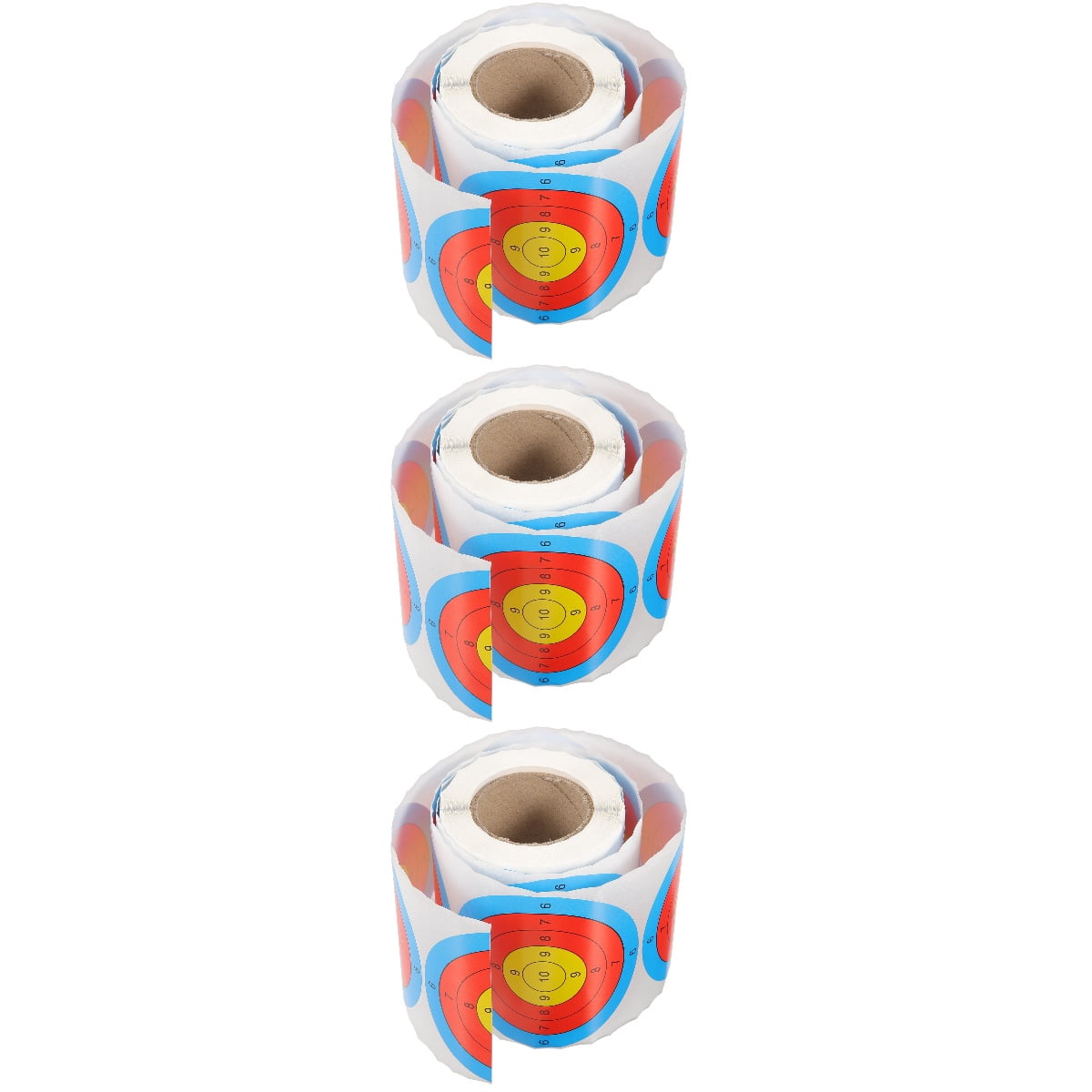 LITINKIMI Self-Adhesive Multi Splatter Targets Durable Fluorescent Spot for Range Use