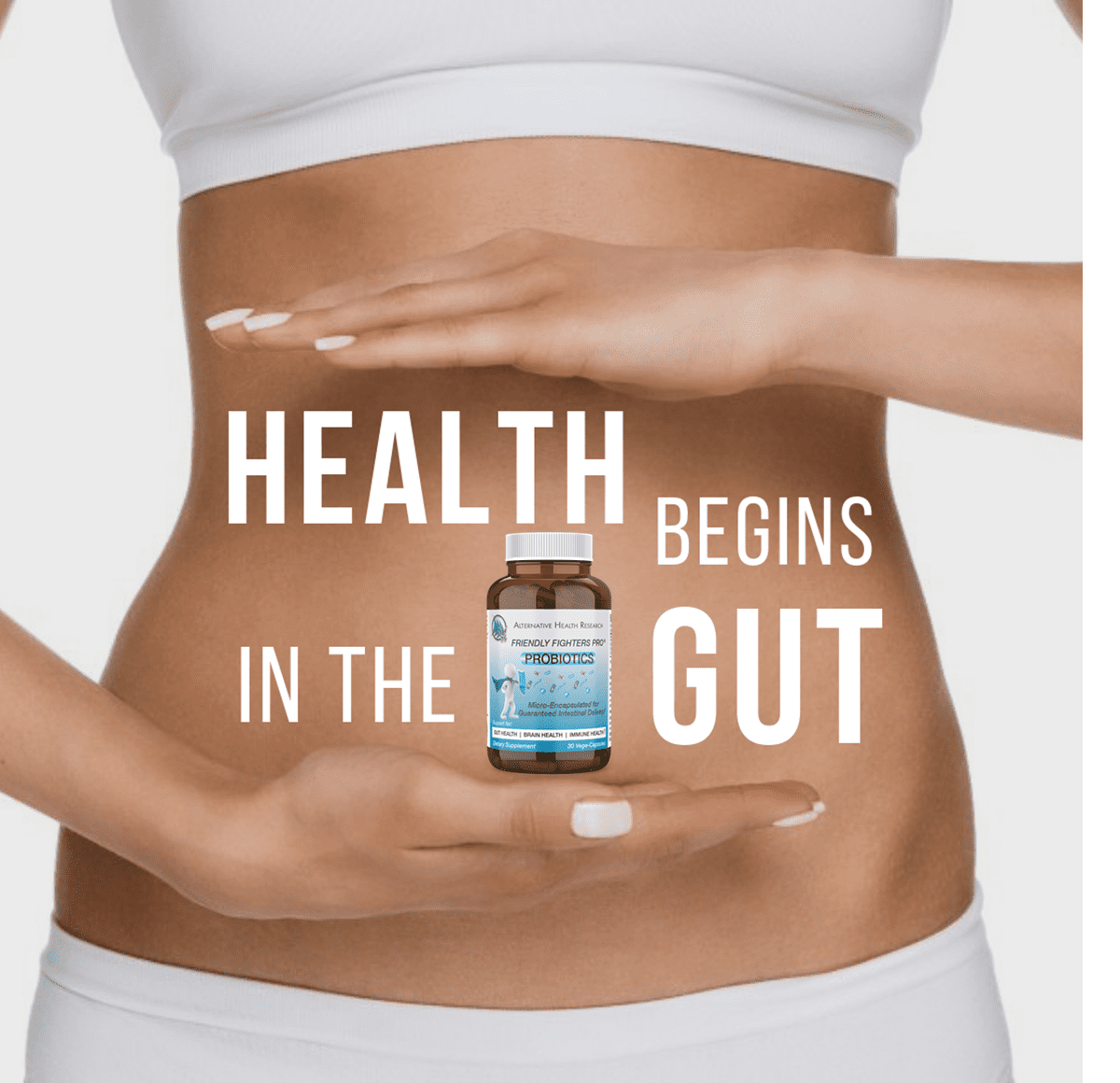 Friendly Fighters Pro® Probiotic | 3 Month Supply | 90 Vege-Capsules | Men, Women, and Children | Digestive and Immune Health Micro-Encapsulated for Guaranteed Delivery to The Intestines