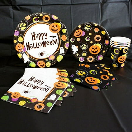 Halloween Dots Party Supplies, Value Pack for 25