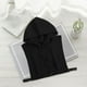thumbnail image 5 of Cuello falso perfecl para mujer Sudadera con capucha Negro, 5 of 7