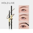 thumbnail image 3 of HOLD LIVE Linen Dark Brown (04#) Waterproof & Sweatproof Eyebrow Pencil - 0.1g Fine Refill with Moderate Hardness, Smooth Coloring, No Caking, Natural Brow Contour, Soft Grooming Brush for Precise, 3 of 6