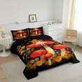 thumbnail image 3 of Erosebridal Magical Fairy Comforter Sets King Size, Mushroom Plant Comforters & Duvets, Princess Style Decor, Reversible 3pcs, 3 of 8