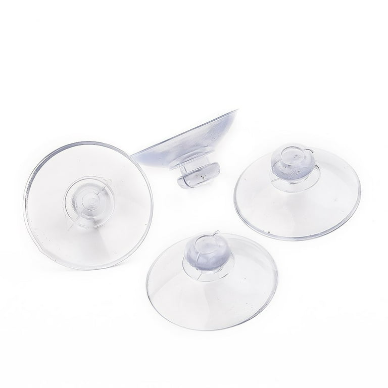 Herefun Suction Cup - 20 Packs 45mm Clear Plastic Sucker Pads