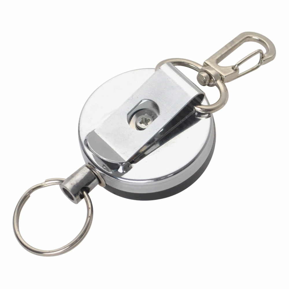 Useful Heavy Duty Retractable Pull Reel Badge Key Chain Belt Clip ID Card Holder