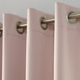 thumbnail image 3 of Sun Zero Madison Grommet Room Darkening Window Curtain Panel, 54"X63", Blush, 3 of 8