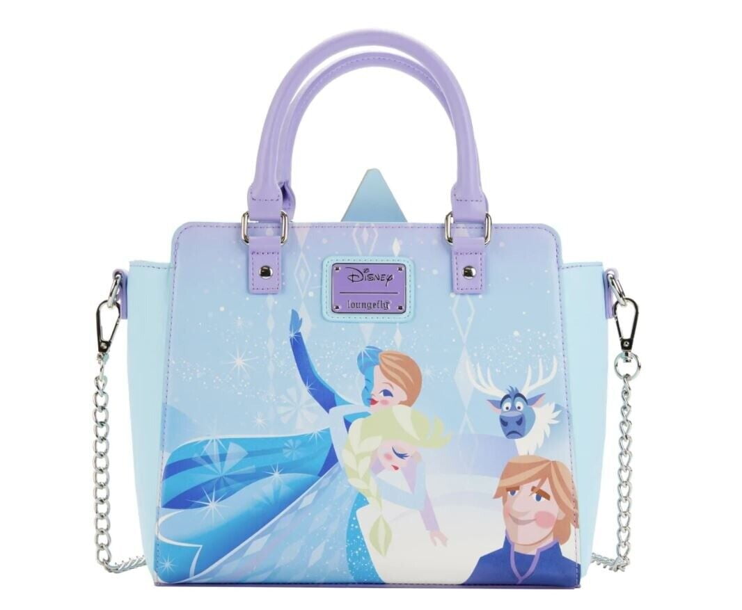 Loungefly Disney Frozen Elsa Snowflake Reversible Sequin Wallet – LuxeBag