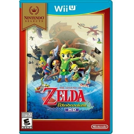 The Legend of Zelda: Wind Waker (Nintendo Selects), Nintendo, Nintendo Wii U, (Wind Waker Best Zelda Game)