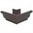 thumbnail image 2 of Amerimax 5 In. Galvanized Brown Mitre Gutter Outside Corner 3320219, 2 of 2