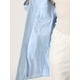 thumbnail image 5 of Abrigo de invierno de una sola botonera con cuello Peter Pan para mujer Inspire Chic, tamaño M, azul claro, 5 of 6