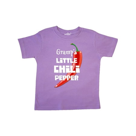 

Inktastic Gramp s Little Chili Pepper Gift Toddler Boy or Toddler Girl T-Shirt