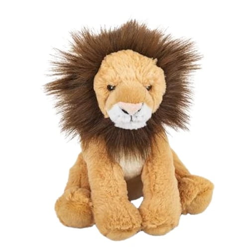 Earth Safe Lion 10” Stuffed Animal Plush Toy – Soft Eco-Friendly Baby & Toddler Plush, Safe for Ages 0+