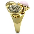 thumbnail image 4 of Bague en Laiton Plaqué GRD Crystal Multi GL301, 4 of 4