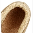 thumbnail image 5 of Xfvqtps Womens Moccasin Slippers Plush Fleece Line Suede Upper Bowknot Slip On Comfortable Non Slip Warm Winter Flock Shoes House Slippers Memory Foam Indoor Outdoor Ladies Shoes Khaki, 5 of 10