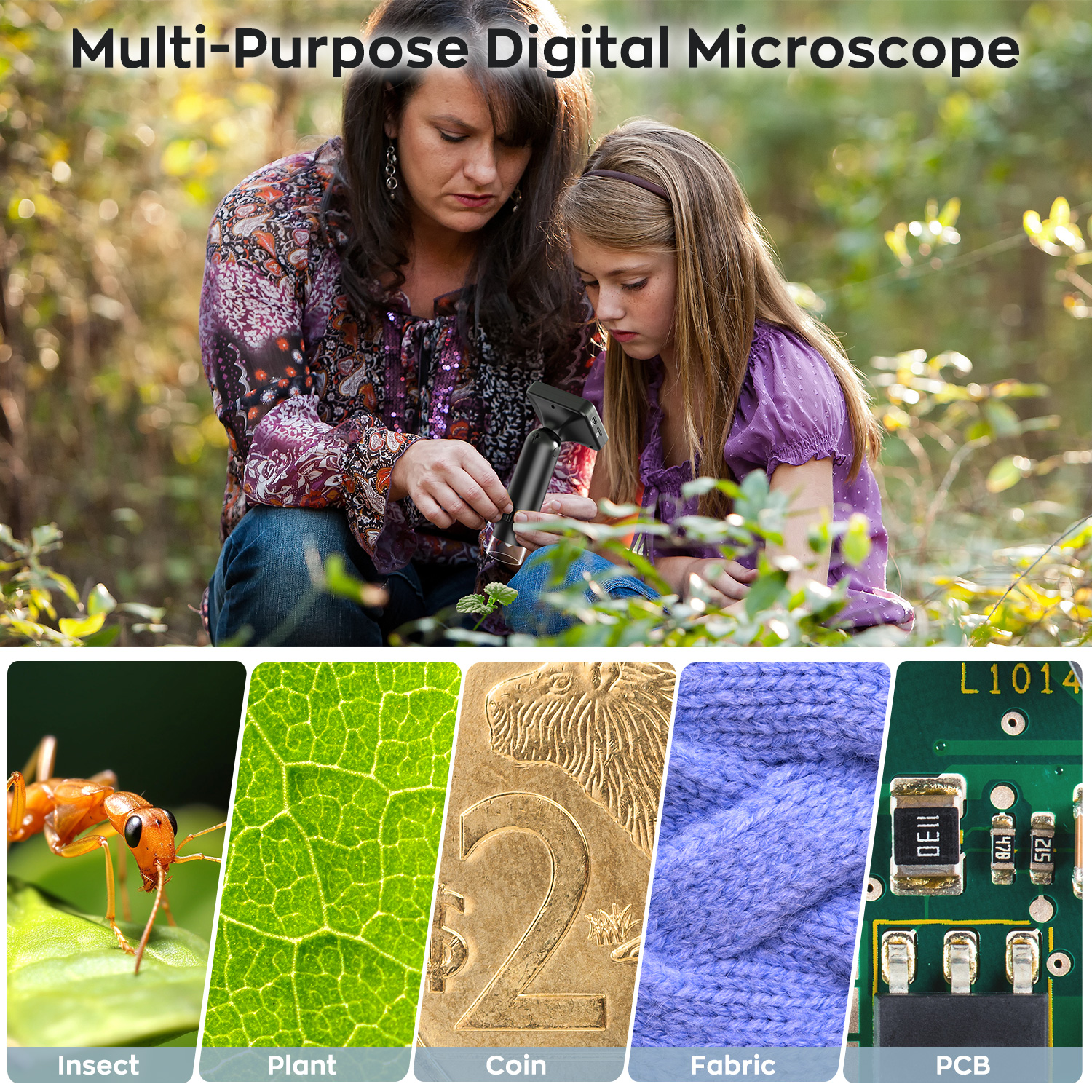 Hutact Handheld Digital Pocket Microscope photo 3