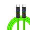 thumbnail image 1 of OPDBN 100W Fast Type-C Charging Cable with Light ports Up to 240W Interface Hot C2, 1 of 1