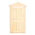 thumbnail image 4 of Puerta de casa de muñecas, 1:12, simulación de casa de muñecas, puerta de madera para bricolaje, muebles para casa de muñecas, innovación moderna, 4 of 9