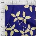 thumbnail image 2 of oneOone Cotton Cambric Dark Blue Fabric Asian Block Floral Sewing Craft Projects Fabric Prints By Yard 42 Inch Wide, 2 of 4