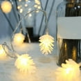 thumbnail image 6 of Christmas Lights Outdoor,YgkuHd LED String Lights,Christmas String Lights LED Christmas Lights Decor For Indoor Outdoor Party Patio Wedding Christmas on Clearance, 6 of 6