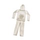 thumbnail image 2 of Traje de mosquitera Trajes de malla con capucha Protección de cuerpo completo, trajes Ghillie Traje de pesca, Traje de apicultura para caza, pesca, al Caqui XL XXL, 2 of 8