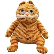 BICZNG Ugly Silent Yellow Fat Cat Garfield Plush Toys Soft Plush Toy Children Children's Birthday Baby Pickup Doll 30cm