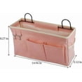 thumbnail image 5 of Bedside Caddy/Bedside Hanging Storage Organizer with Hooks for Books Magazine Phone Remotes, 5 of 5