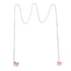 thumbnail image 4 of Face Chain Dainty Butterfly Pendant Trendy for Belly Dancer Bridal Cosplay Salvador Dali Cadena de cara, 4 of 5