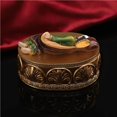 thumbnail image 4 of St Joseph Resin Statue Vintage Style Non-Fading Religion Sculpture Retro Jewelry Box Decorative Desktop Figurine, 4 of 8