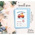 thumbnail image 5 of Darling Souvenir White Birthday Invitation Card Printable Elegant Fill or Write In Blank Party Invites 28 Pcs 5 x 7 Inches, 5 of 5