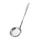 thumbnail image 2 of Cuchara espumadera de acero inoxidable Colador de alimentos Utensilio de cocina Mango largo Acero inoxidable L, 2 of 9