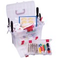 thumbnail image 1 of Artbin Bakers Cupboard Decorating Supply Cabinet-9.25"X17.5"X12.75" Translucent W/Red, 1 of 1