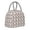 Light Grey, variant on Horeoi Cute Baseball Pattern Large Insulated Lunch Bag for Work, School, Picnic - Waterproof, Durable Oxford Cloth, Comfortable Handle-Black