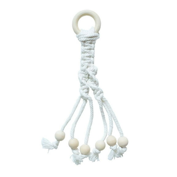 Wooden Banana Hanger with Rope - Under Cabinet Storage - Fruit Vegetable Ventilated Organizer