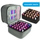 thumbnail image 2 of Seitruly Bolsa organizadora de esmalte de uñas de doble capa para fácil acceso y almacenamiento bolsa de Estuche de transporte de esmalte de Juegos de manicura rosa, 2 of 6