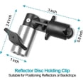 thumbnail image 3 of Reflector Stand, 8.5ft Green Screen Stand with , Portable Light Reflector Holder for Photography Reflector, 3 of 5