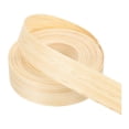 thumbnail image 1 of Banda de Bisel Uxcell, Cinta de Chapa de Madera Pre-pegada Flexible para Madera Contrachapada con Adhesivo Termofusible para Muebles Pino 0.98" x 25 ft, 1 of 7