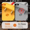 thumbnail image 5 of Jumper Cables for Ry*obi 18V Battery 6.0Ft Car Jump Starter Heavy Duty Clamp Automotive Booster Cables, 5 of 7