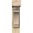 thumbnail image 2 of Ekena Millwork 6"W x 20"D x 24"H Olympic Block Rough Sawn Bracket w/ Offset Brace, Douglas Fir, 2 of 25