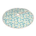 thumbnail image 2 of Bingfone Christmas Tree Skirt Mat Christmas Decoration Interior 30" -Daisy Floral A, 2 of 6