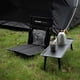 thumbnail image 1 of Silla plegable para acampar, asiento con respaldo, muebles para interiores y exteriores (negro), 1 of 6