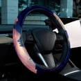 thumbnail image 6 of Galactic Space 14.5 Inch Printing PVC Leather Car Wheel Cover Auto Accessories, 6 of 6