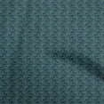 thumbnail image 1 of oneOone Velvet Blue Fabric Leaves Craft Projects Decor Fabric Printed By The Yard 58 Inch Wide, 1 of 4