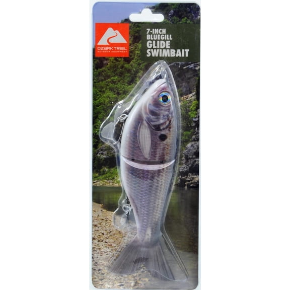 Ozark Trail 7 Inch Glide Fishing Bait - Gizzard Shad